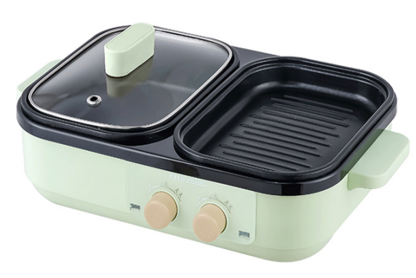 2 IN 1 FRY GRILL HOTPOT